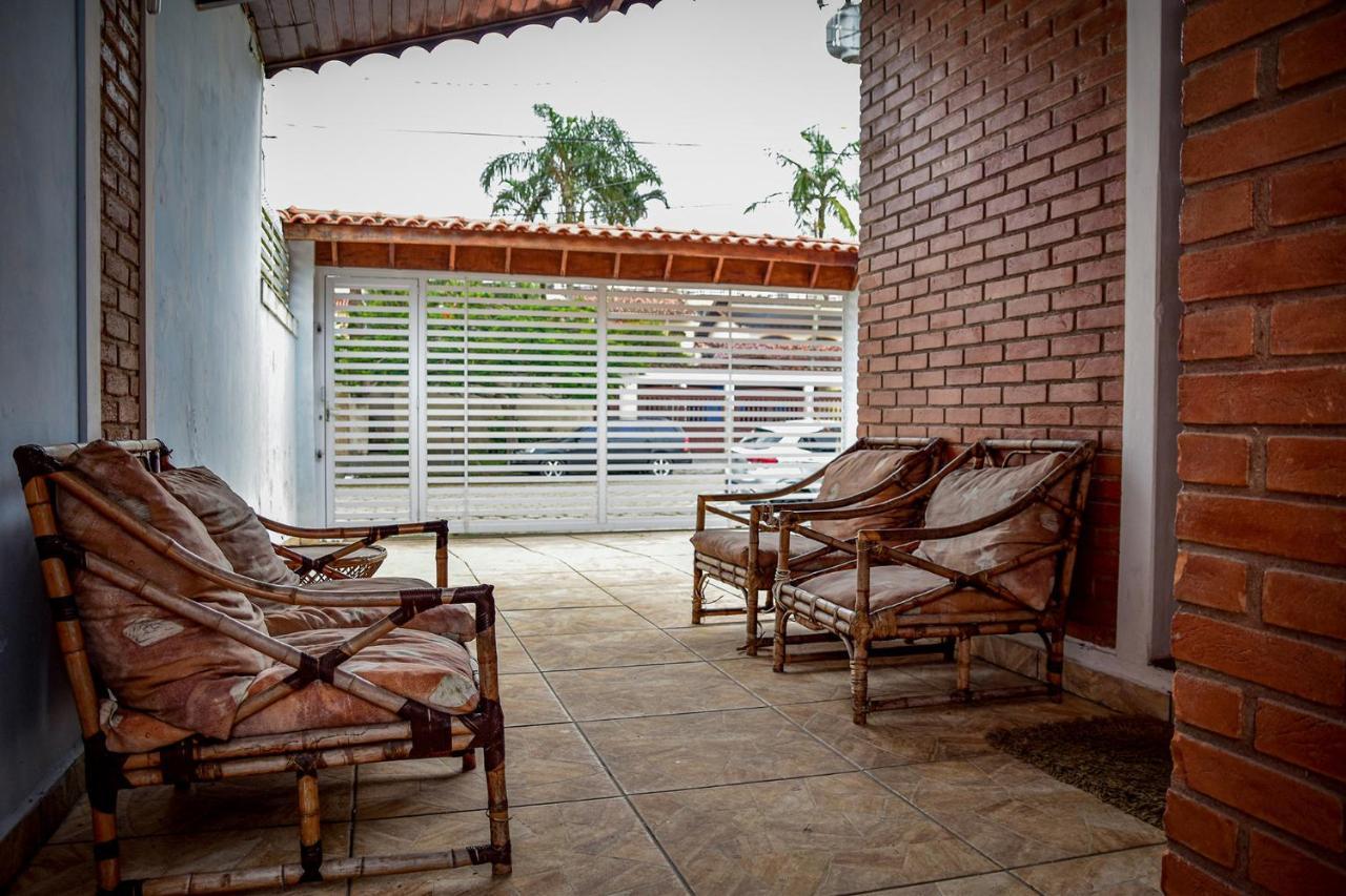 Otima Casa Com Wi-Fi A 350M Da Praia De Peruibe Sp Esterno foto